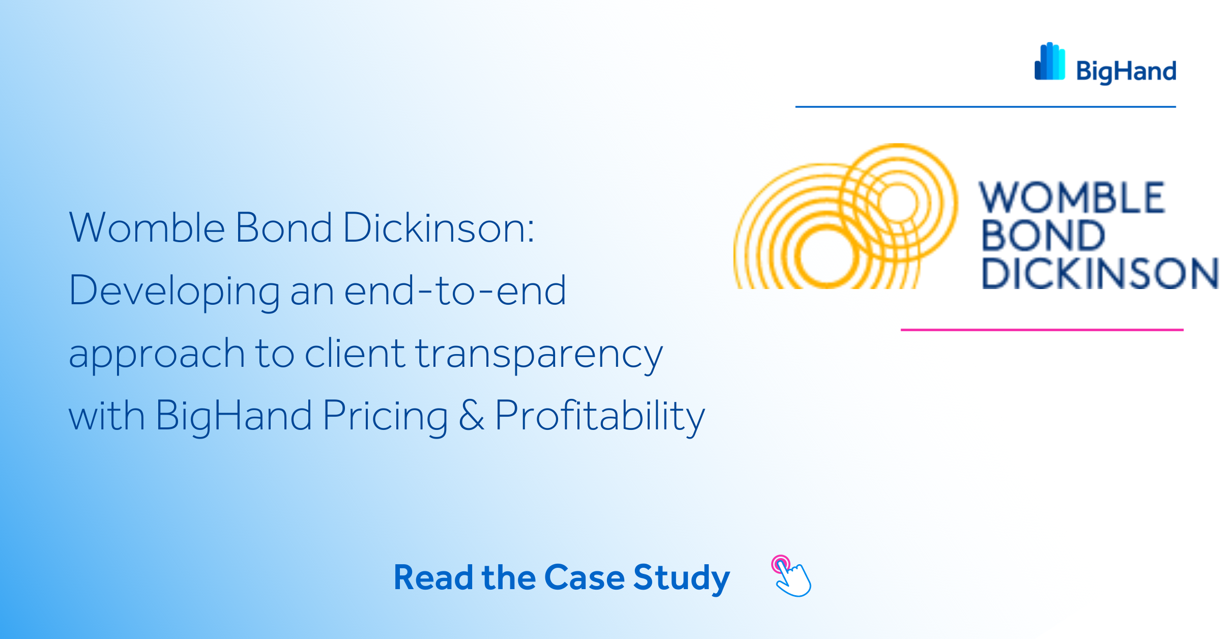 Womble Bond Dickinson Developing an endtoend approach to client