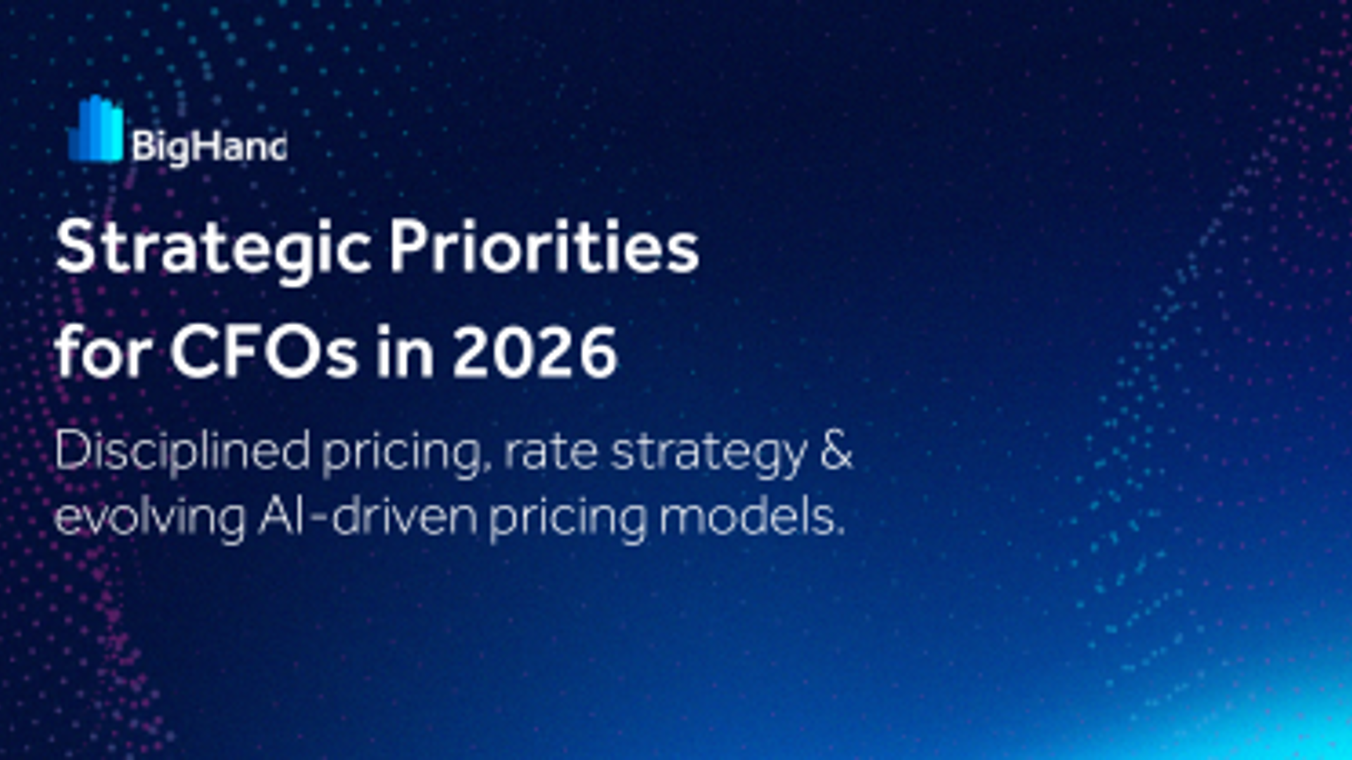 VC26-BI Panel Session: Strategic Priorities