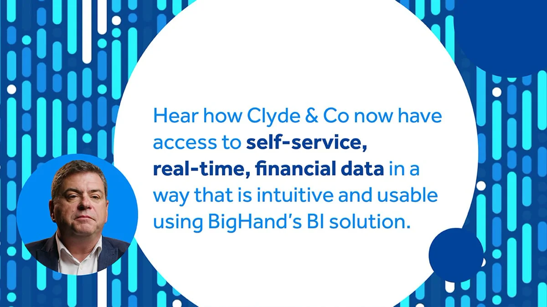Client Testimonial - Business Intelligence - Clyde and Co