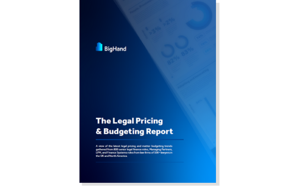 Cover Image The Legal Pricing And Budgeting Infographic