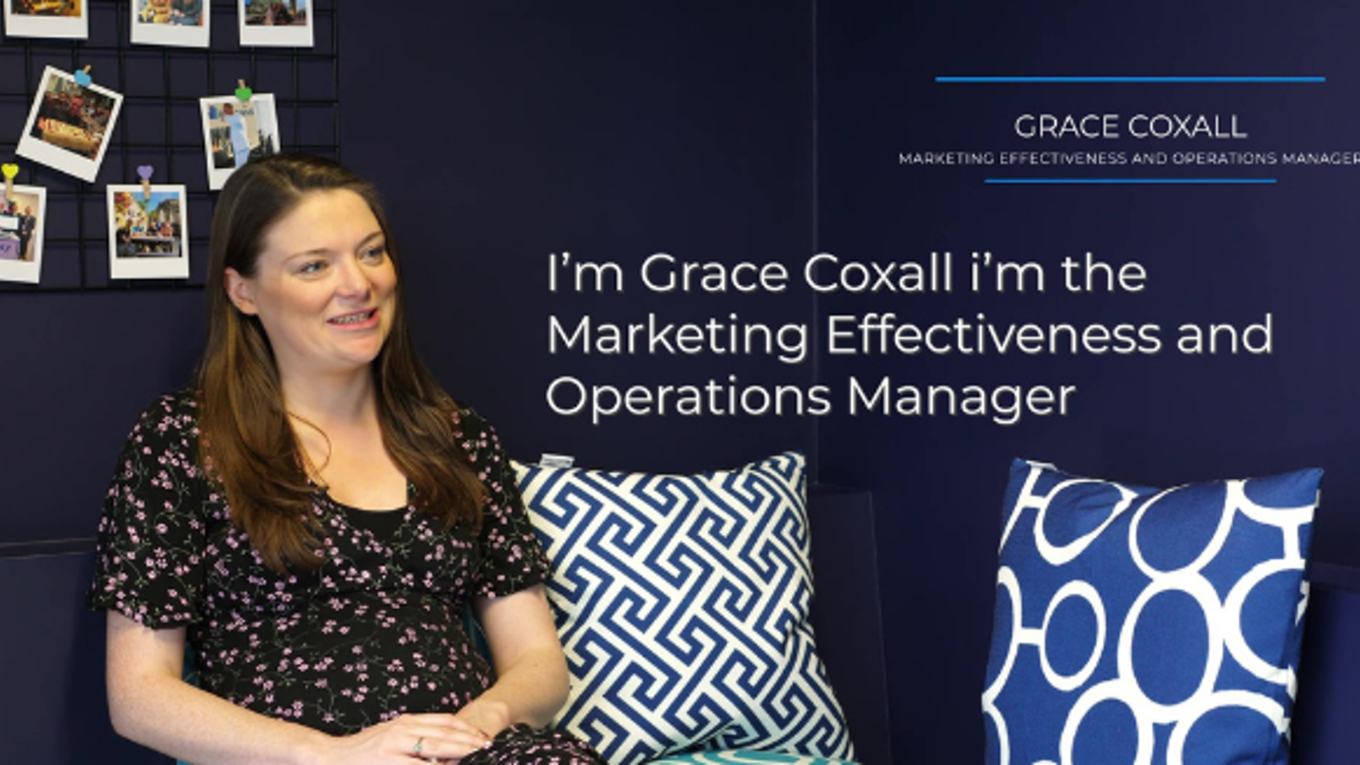 Careers Video - Grace Coxall - UK