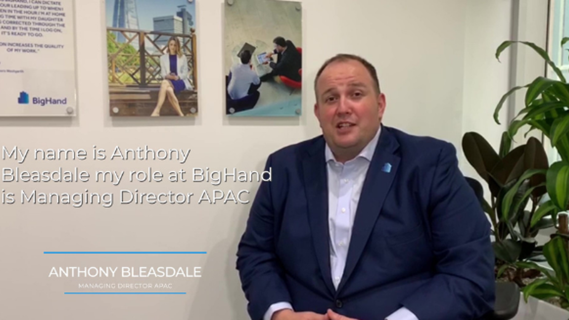 Careers Video - Anthony Bleasedale - APAC