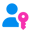 BigHand Icon of person with a key