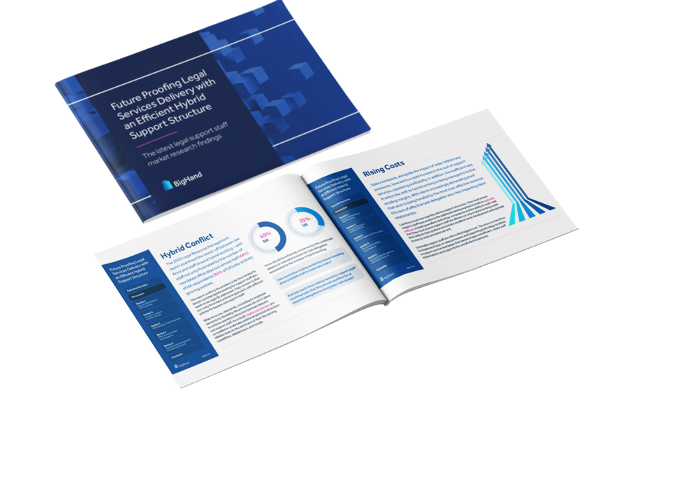 Bighand Workflow Cover And Open Report Mockup