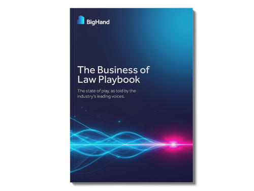 The Business of Law Playbook Cover