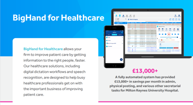 BigHand for Healthcare Resources | BigHand