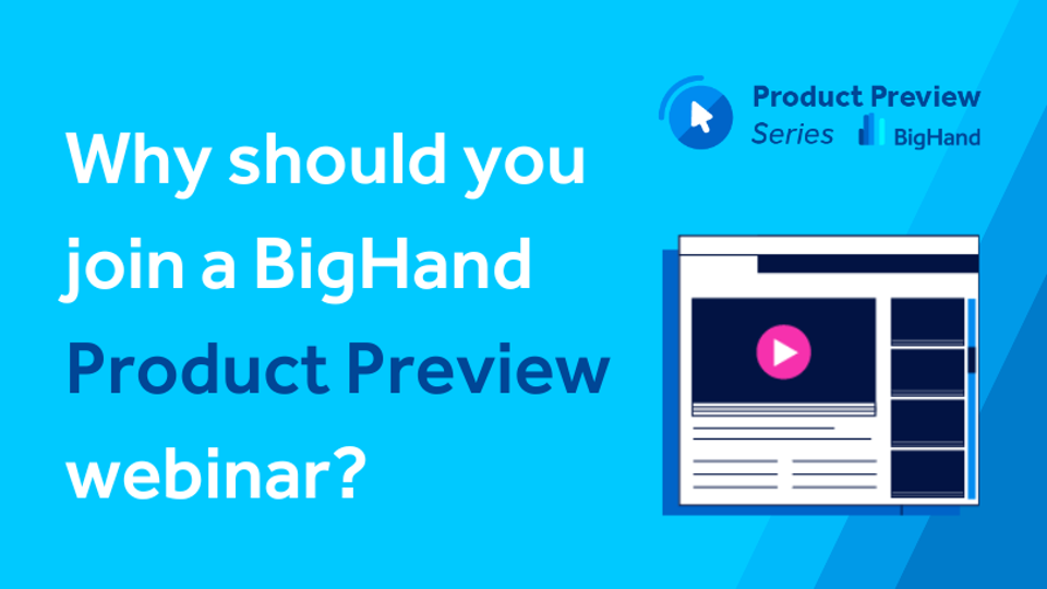 Events - Product Preview Series