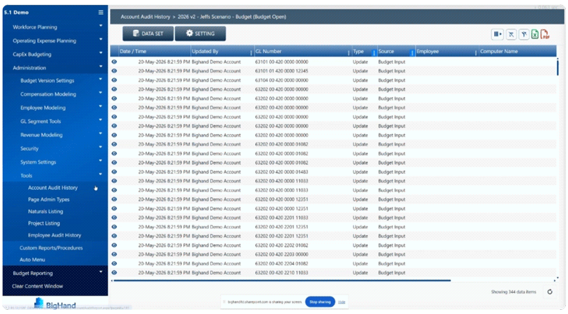 <p>Full Audit Trail&nbsp;</p>