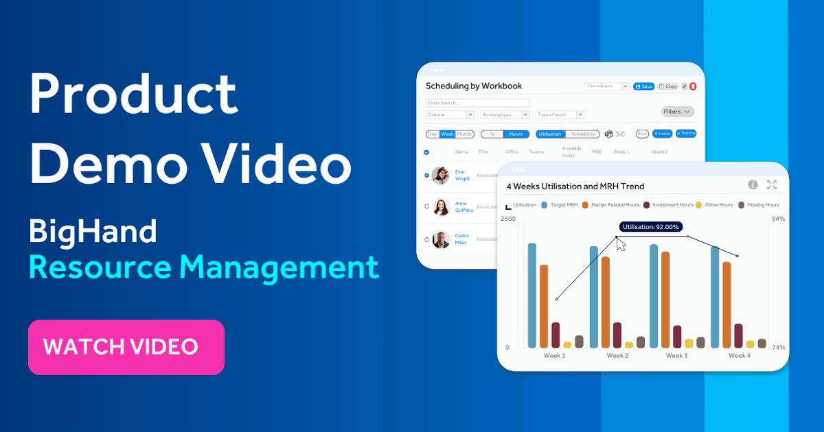 Short Product Demo: BigHand Resource Management