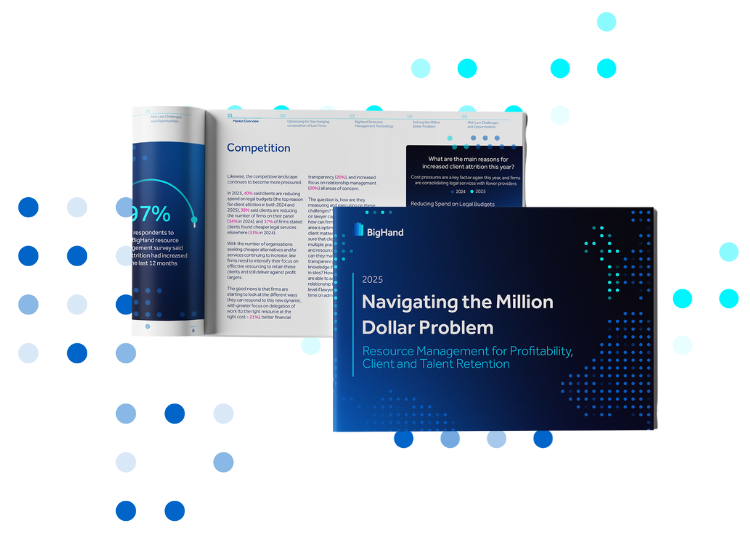 BigHand's Resource Management 2025 Report, Navigating the Million Dollar Problem
