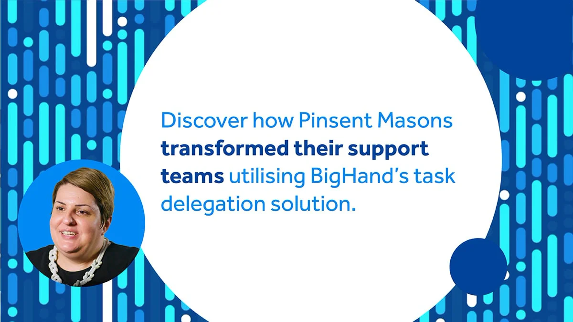 Client Testimonial - Advanced Workflow Management - Pinsent Masons