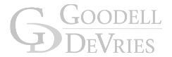 Goodell Devries Logo Grey